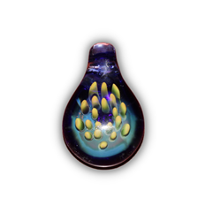 Artist Exclusive -  Rashan Omari Jones - Limited Edition Handmade Glass 20th Anniversary Pendant #46 