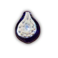 Artist Exclusive -  Rashan Omari Jones - Limited Edition Handmade Glass 20th Anniversary Pendant #62 